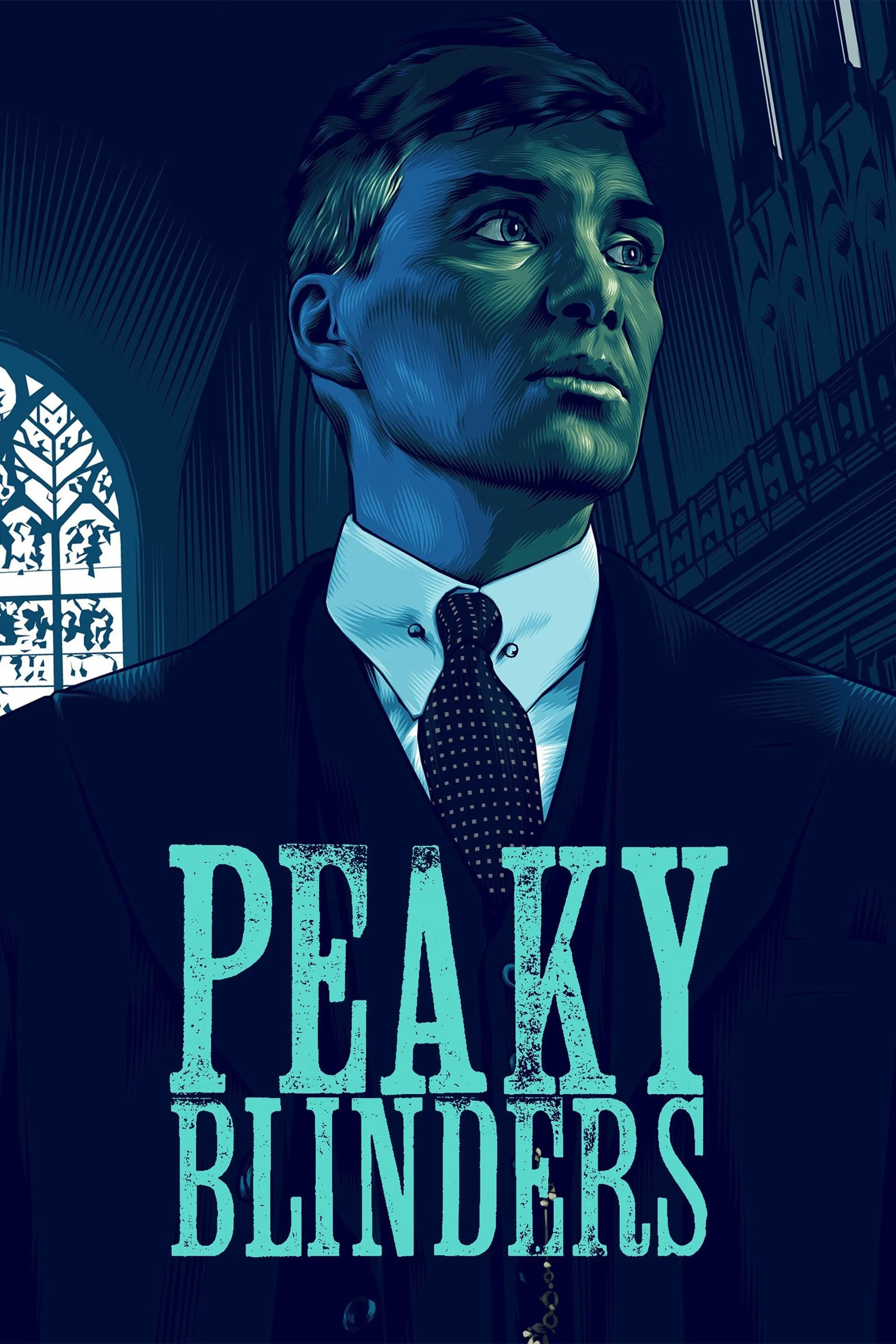 Peaky Blinders poster — Thomas Shelby and family
